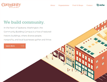 Tablet Screenshot of community-building.org